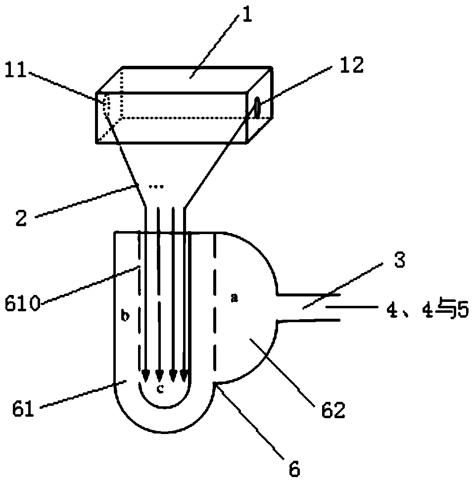 A thermal vacuum drying device and a pressure balancer provided with a pressure balancer