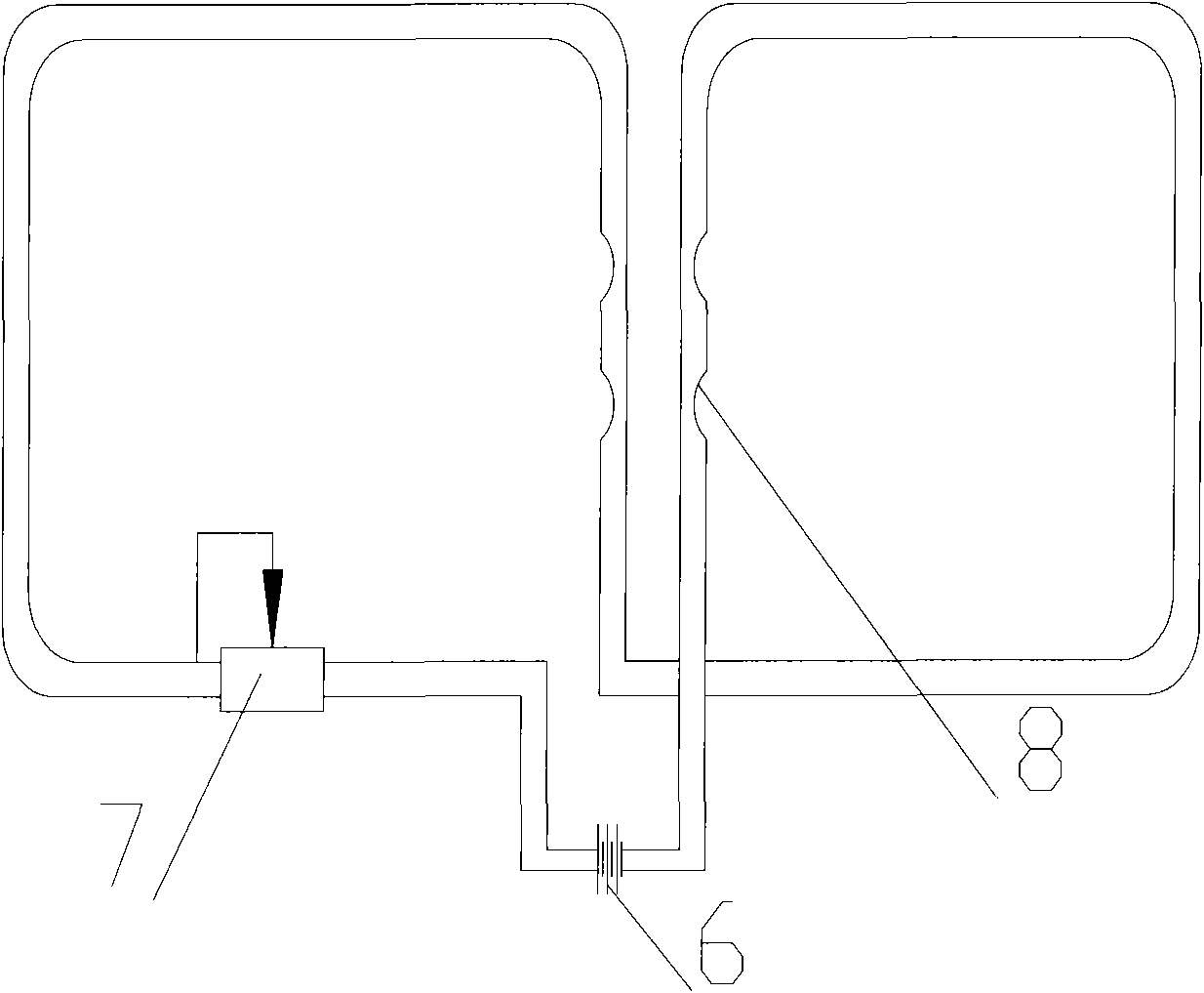 Heat treatment process of limited deep hardening of groove end of shifting fork and special device thereof