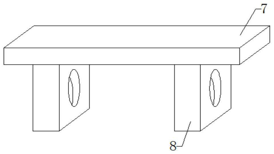 Concrete stirring device convenient to feed