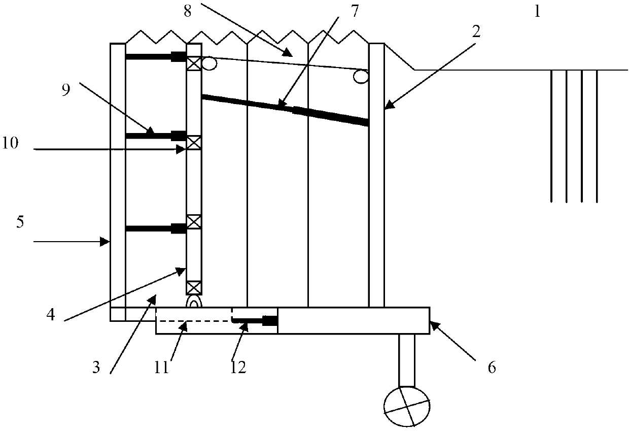 Abutting joint method of transporting device