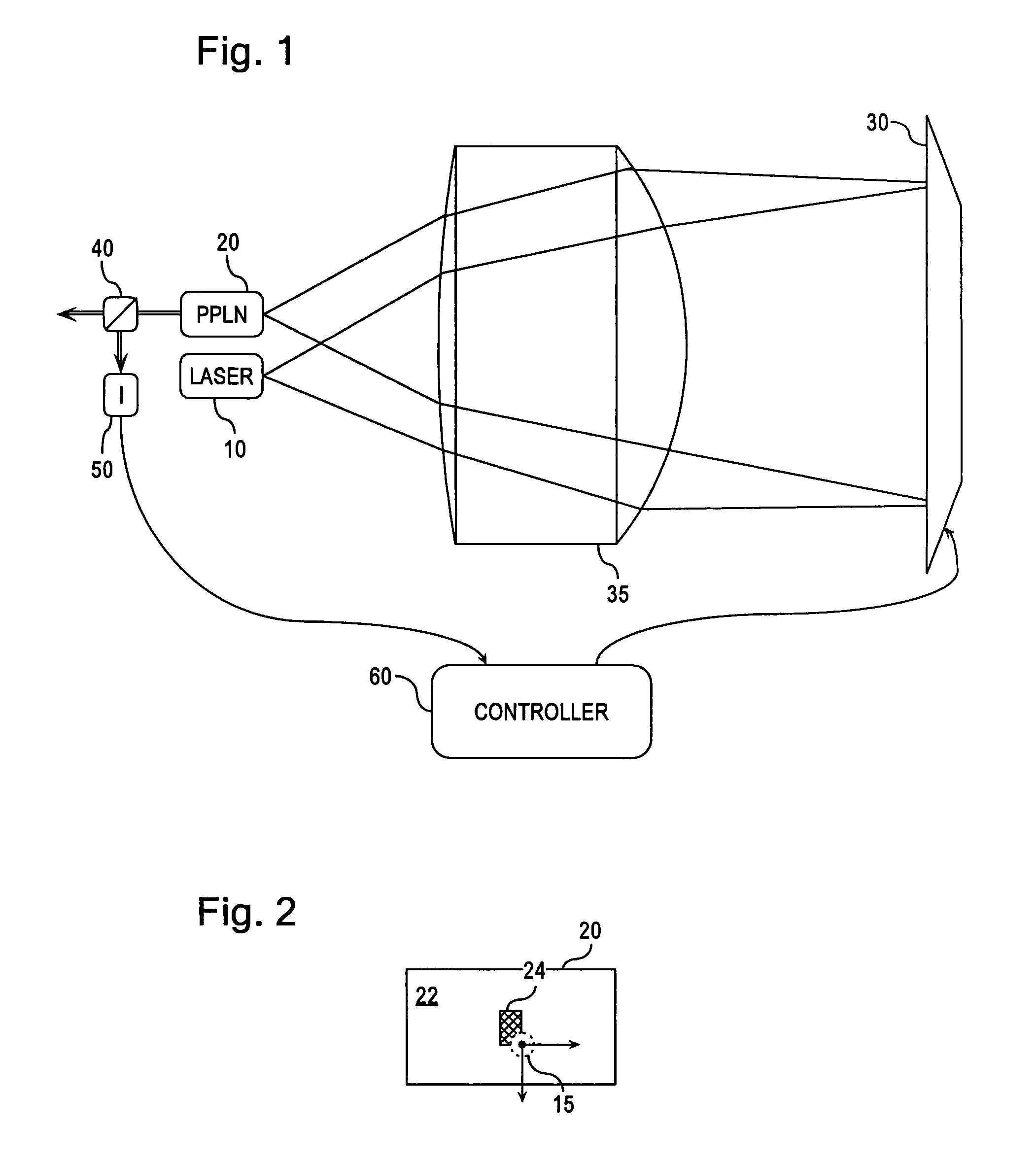 Optical configurations for wavelength-converted laser sources