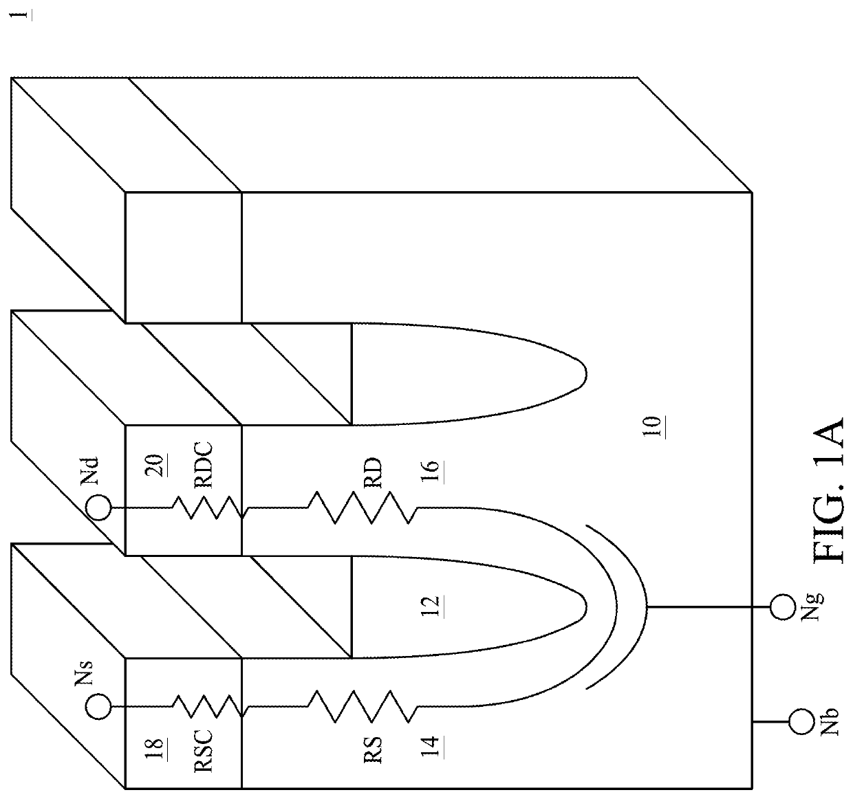 Method for estimating resistances of a source contact and a drain contact of a MOS transistor