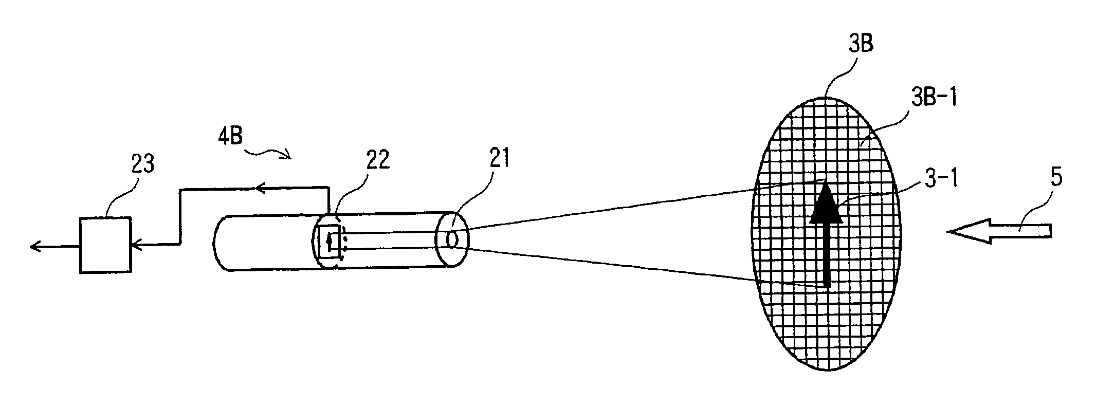 Apparatus and method for intermediate image-formation of information propagating as wave motion passing through open hole and for image pick-up