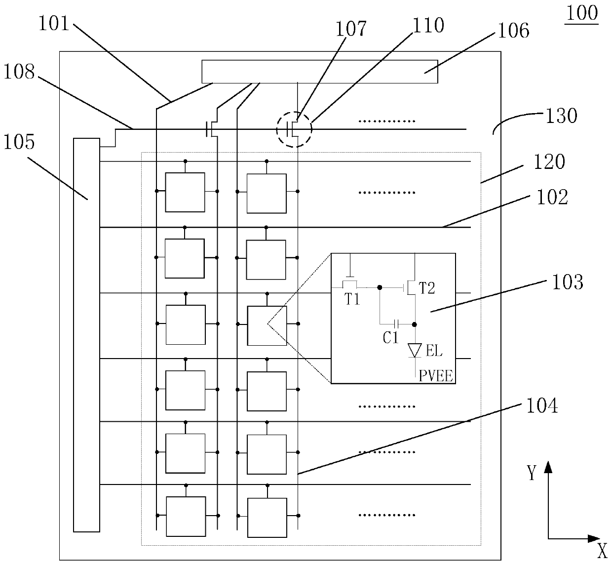 An organic light-emitting display panel and display device