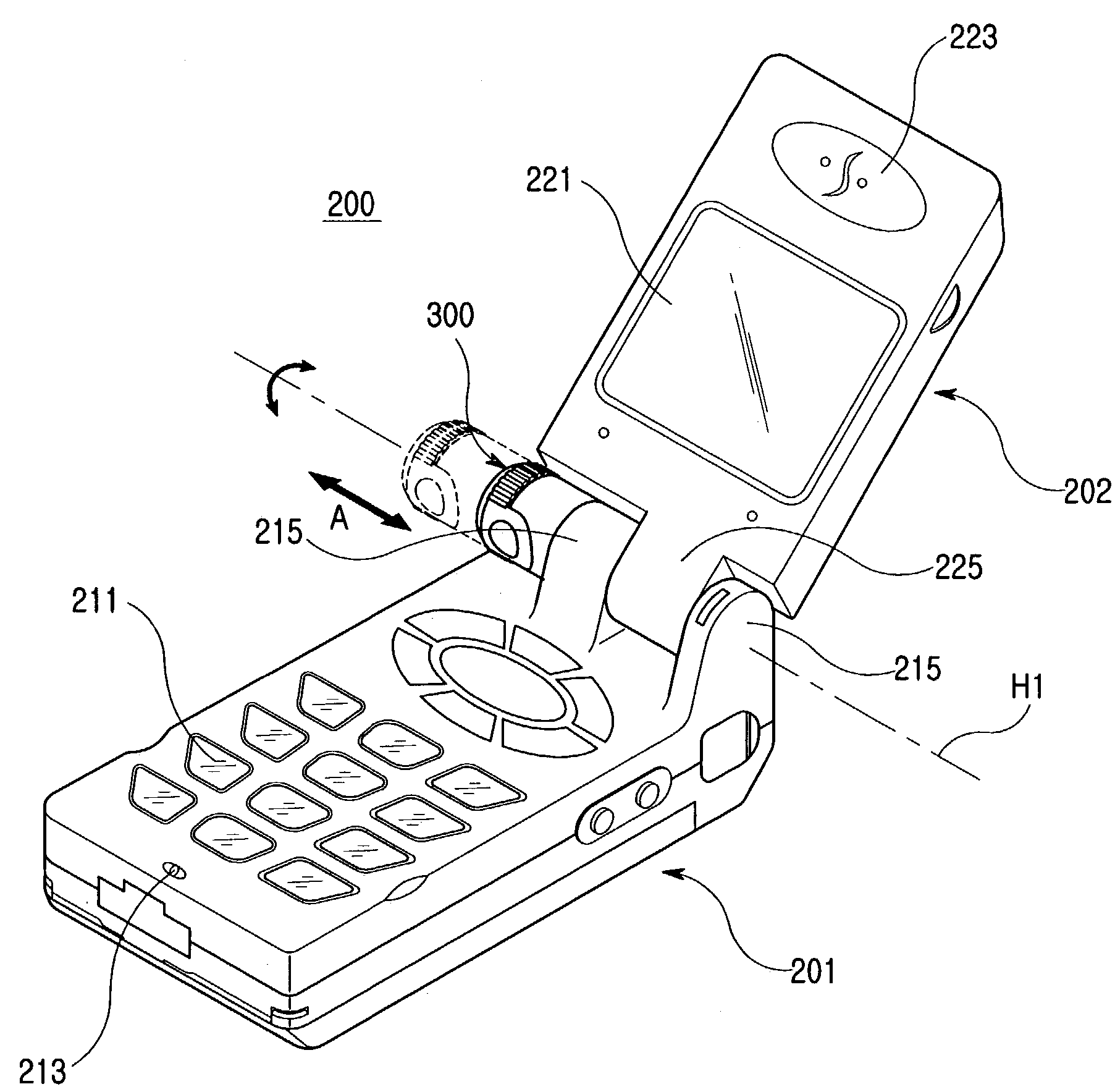 Camera lens assembly and portable wireless terminal comprising the same