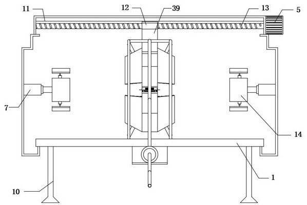 An anti-corrosion spraying processing equipment for the inner and outer walls of the pipeline