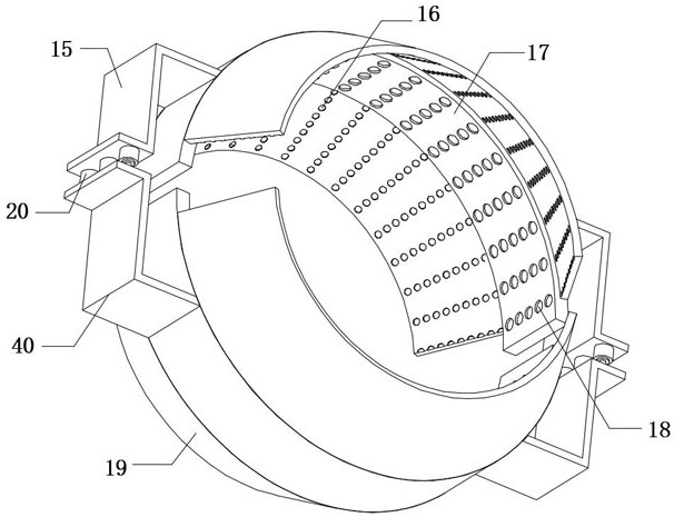 An anti-corrosion spraying processing equipment for the inner and outer walls of the pipeline