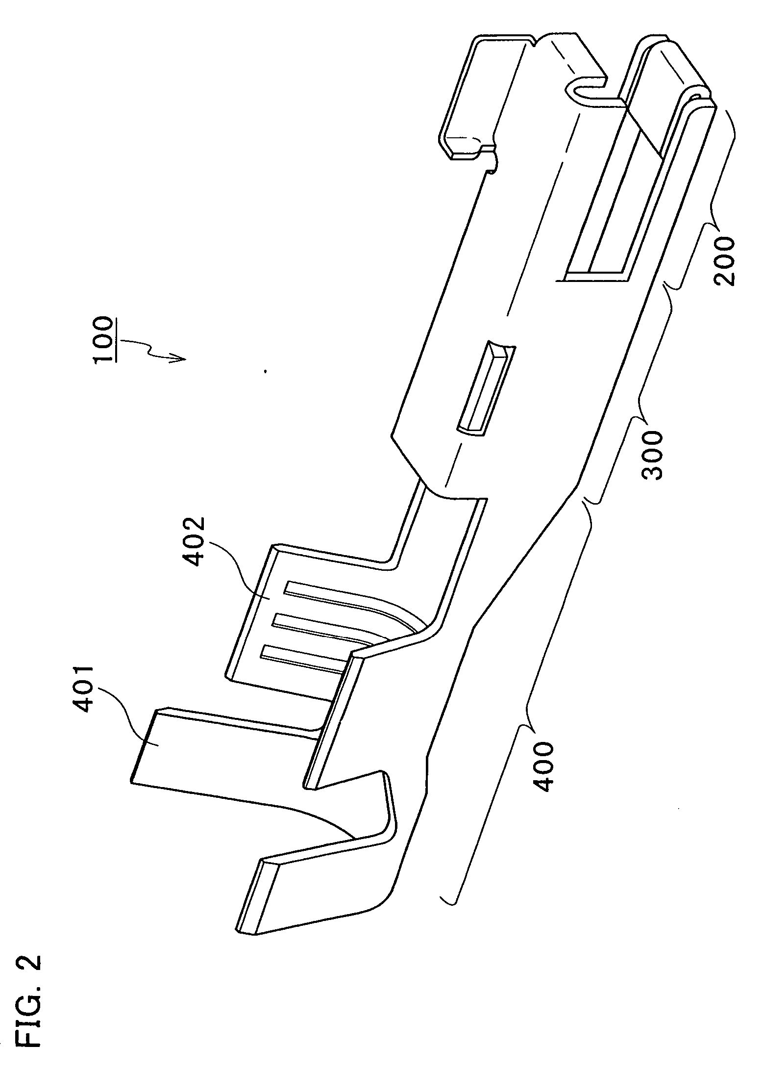 Connection terminal and connector equipped therewith