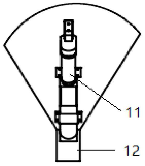 Hopper device and overwater bait casting equipment