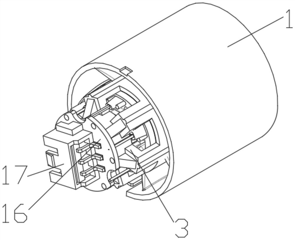 High-rotating-speed motor and assembling method thereof