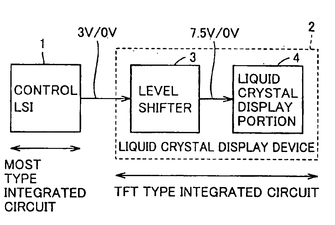 Amplitude converting circuit