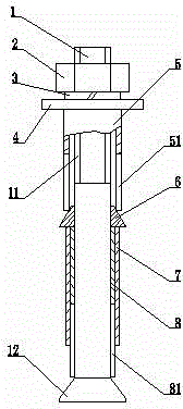 Two-stage expansion bolt