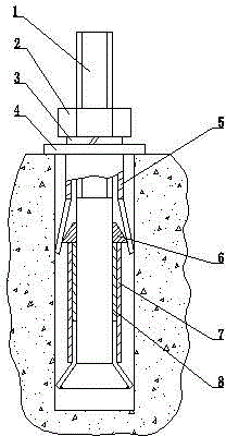 Two-stage expansion bolt