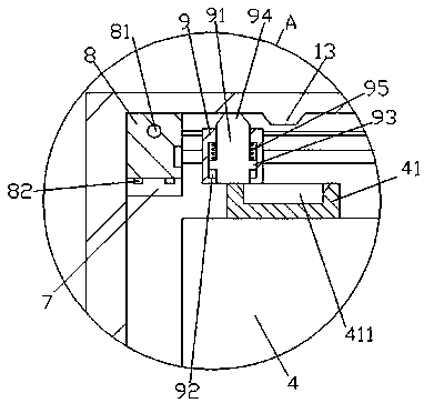 A vertical power distribution cabinet