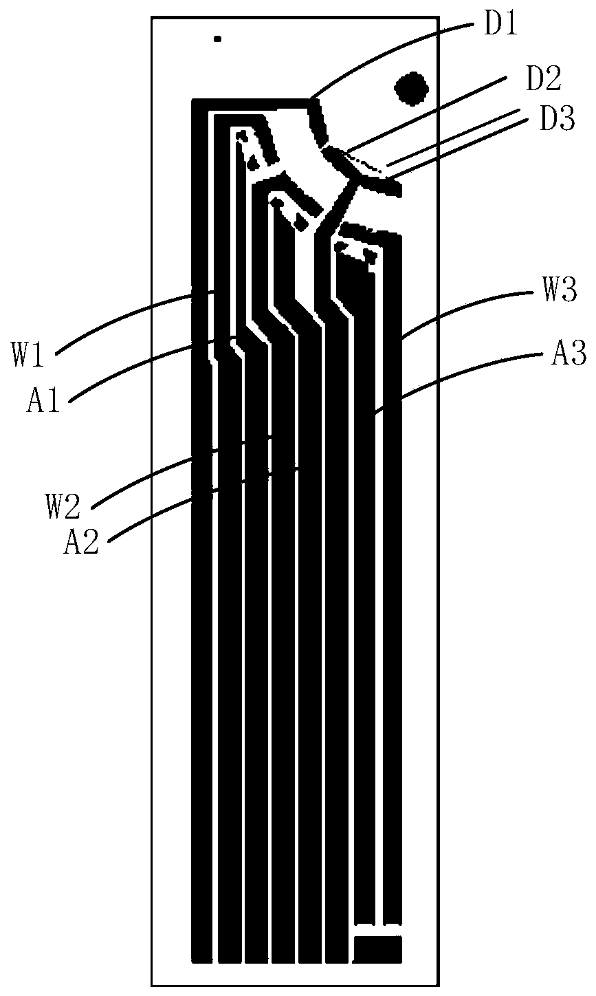 Multi-index detection test strip