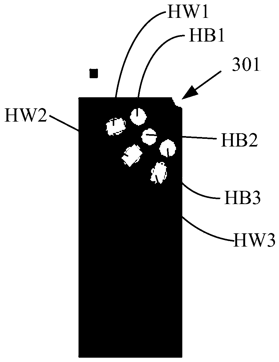 Multi-index detection test strip