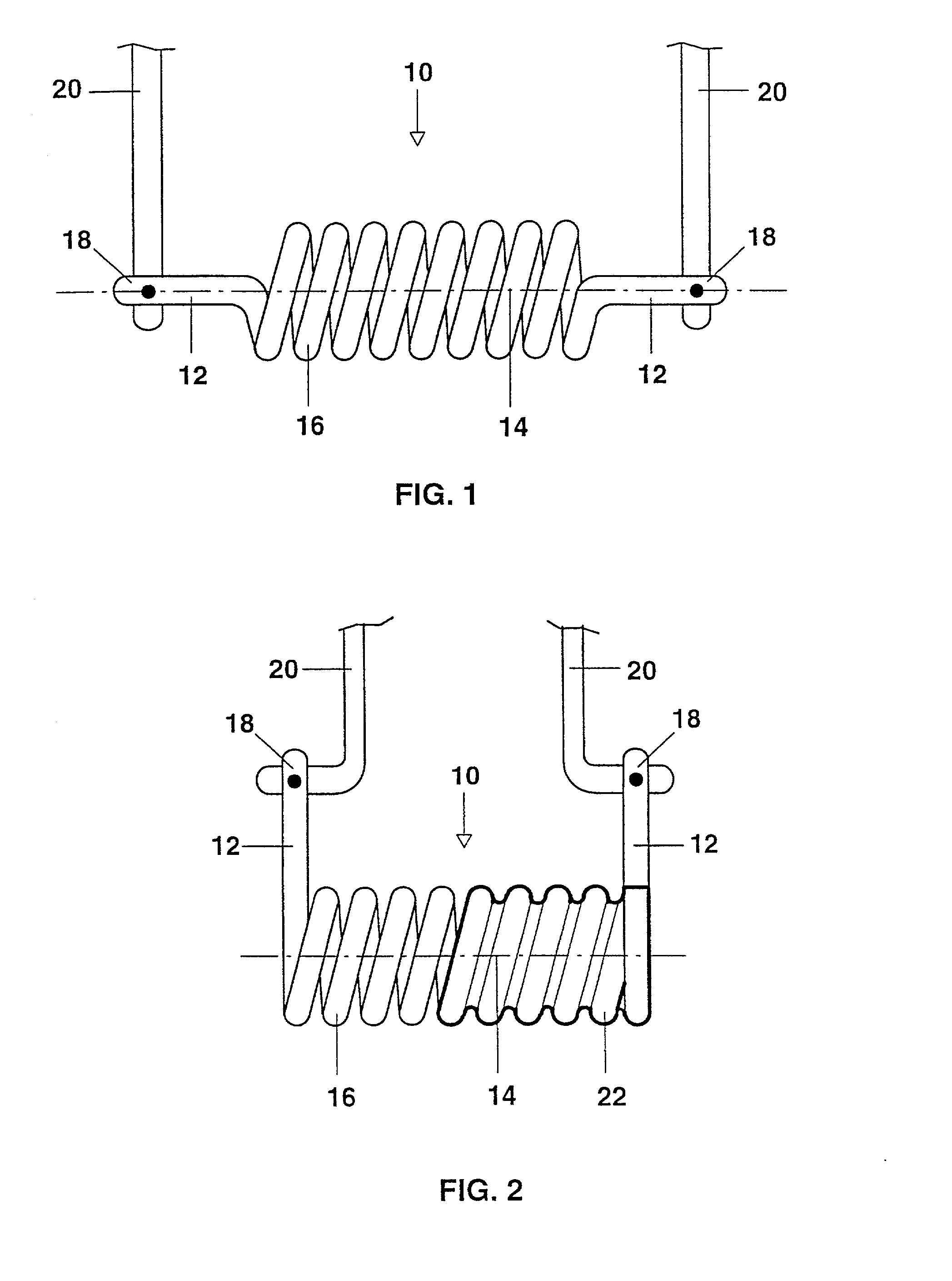 Coil electrode for a fluorescent lamp