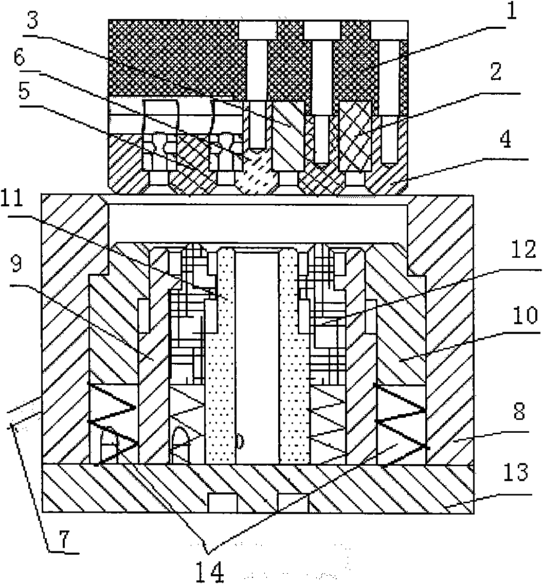 Connector of automatic charging device used for robot