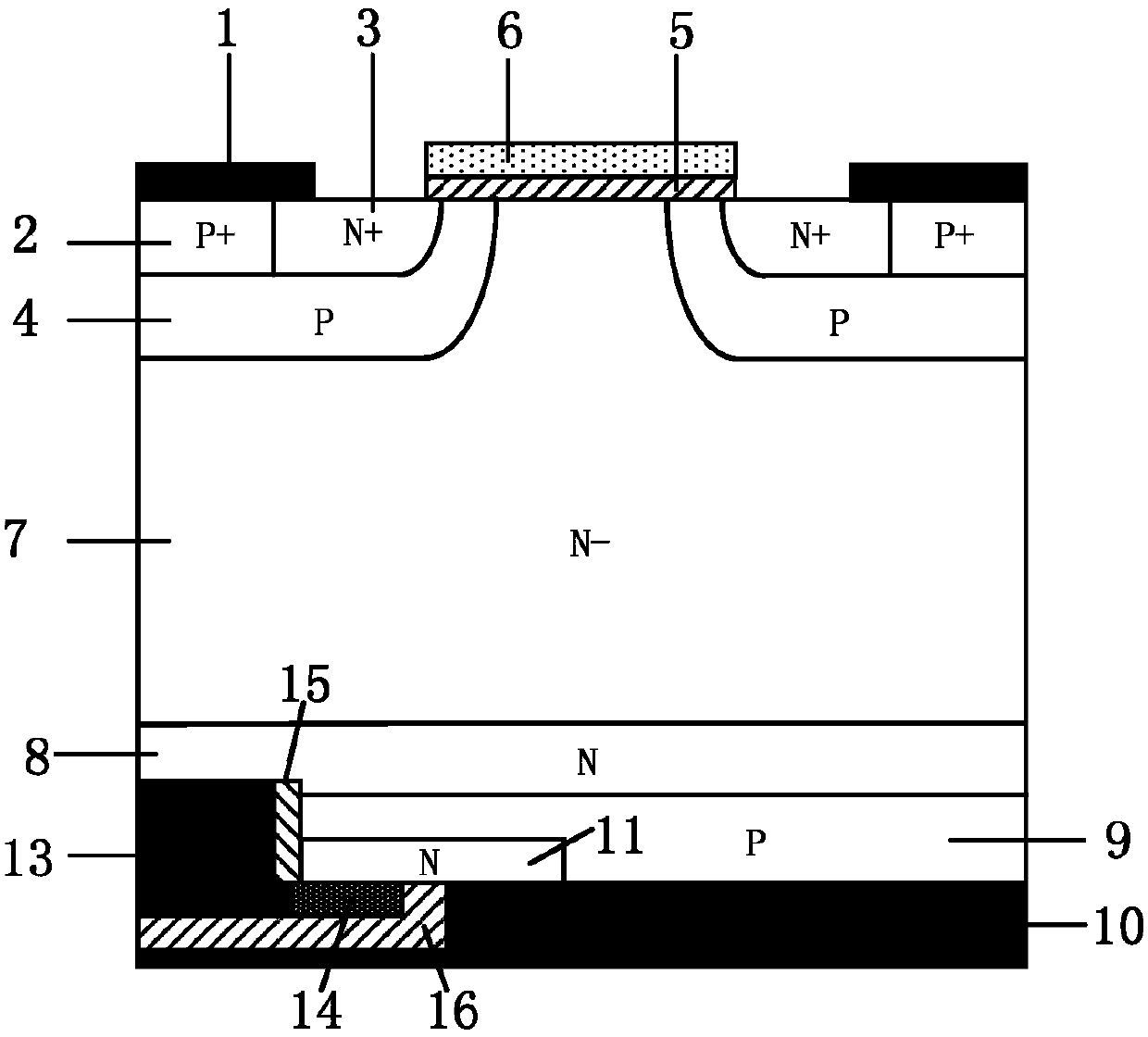 A kind of dual channel rc-igbt device and preparation method thereof