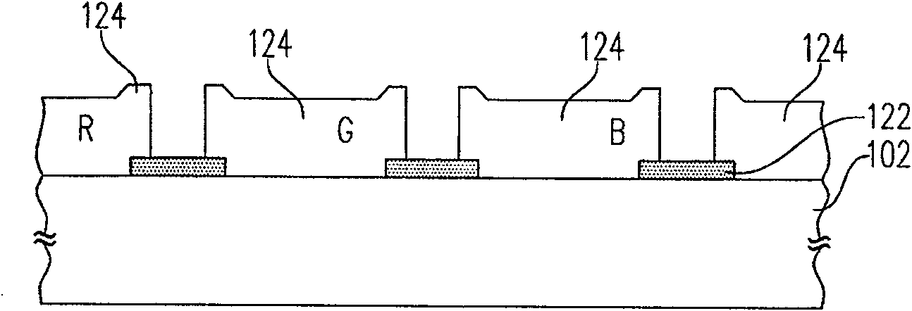 Color filtering baseboard and its making method