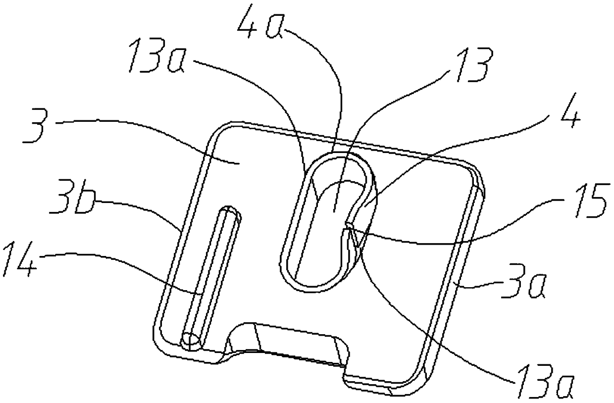 Passive self-ligating bracket for orthodontics