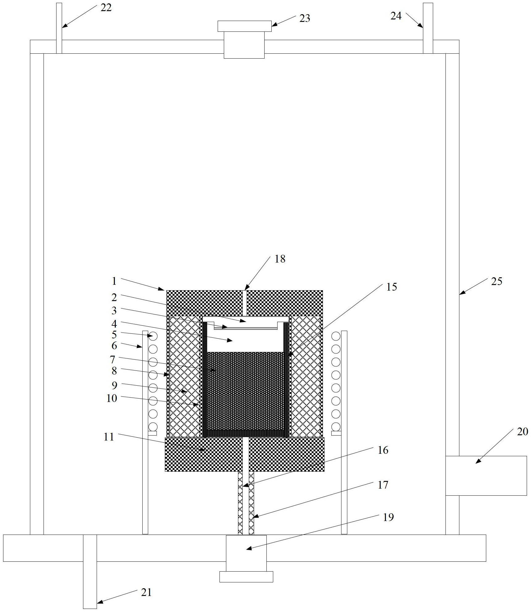 Device for growing zinc oxide crystal