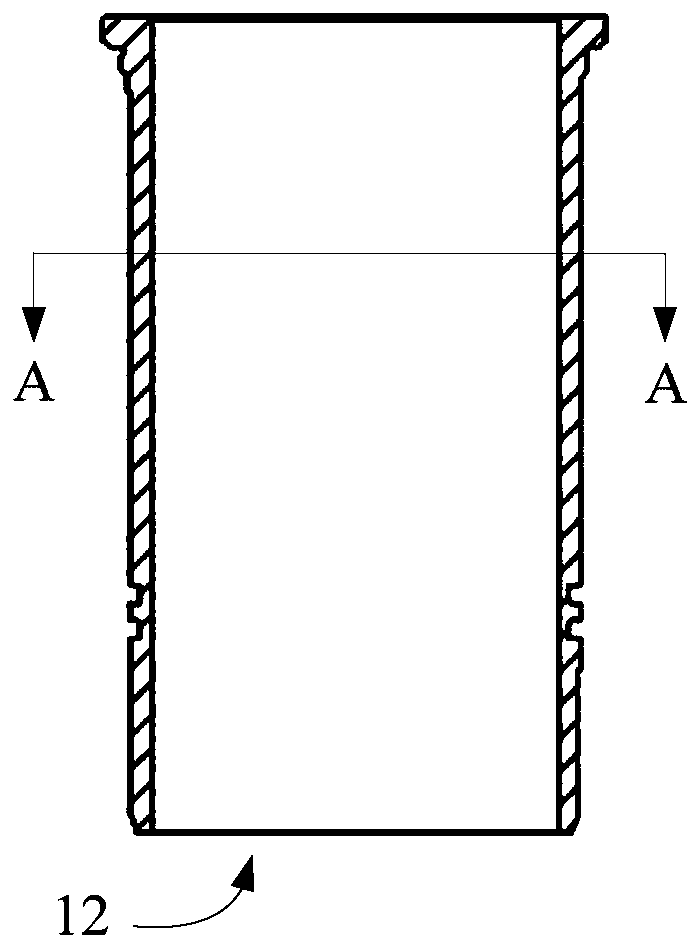 Cylinder sleeve, engine and vehicle