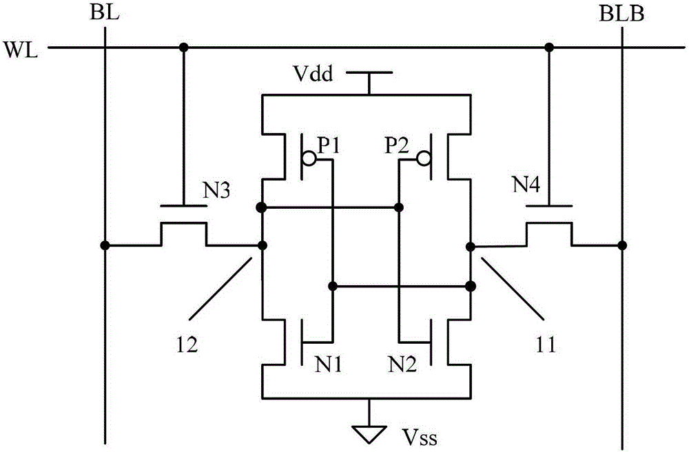 nmos transistor and its formation method, sram memory cell circuit