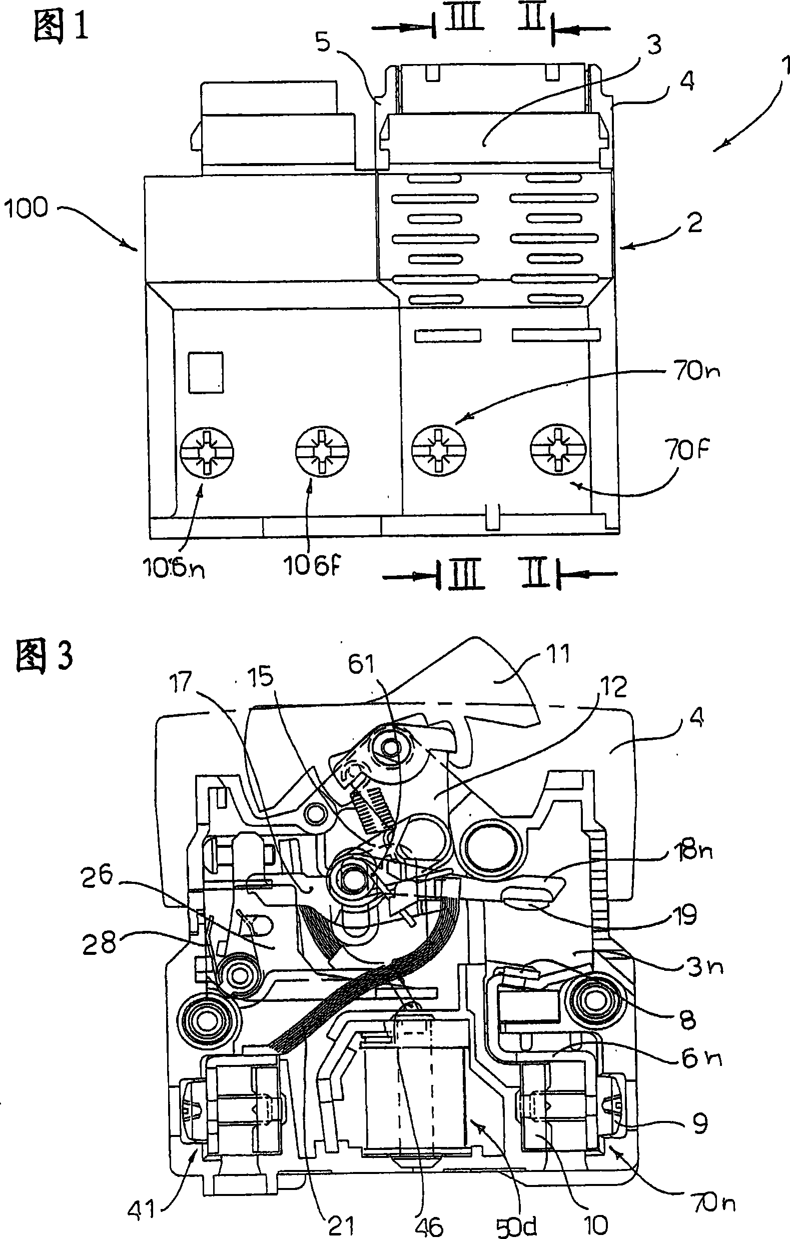 Differential thermomagnetic switch