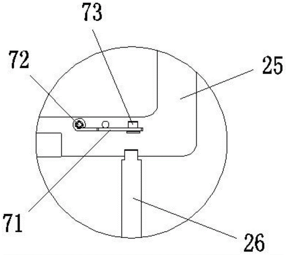 Wire stand of vertical winding machine