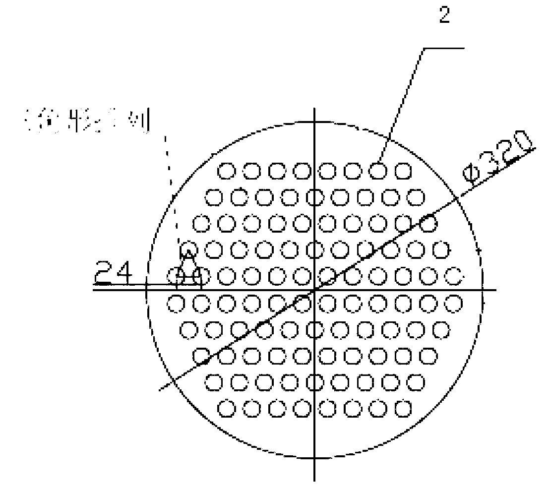 Evaporating heat exchanger