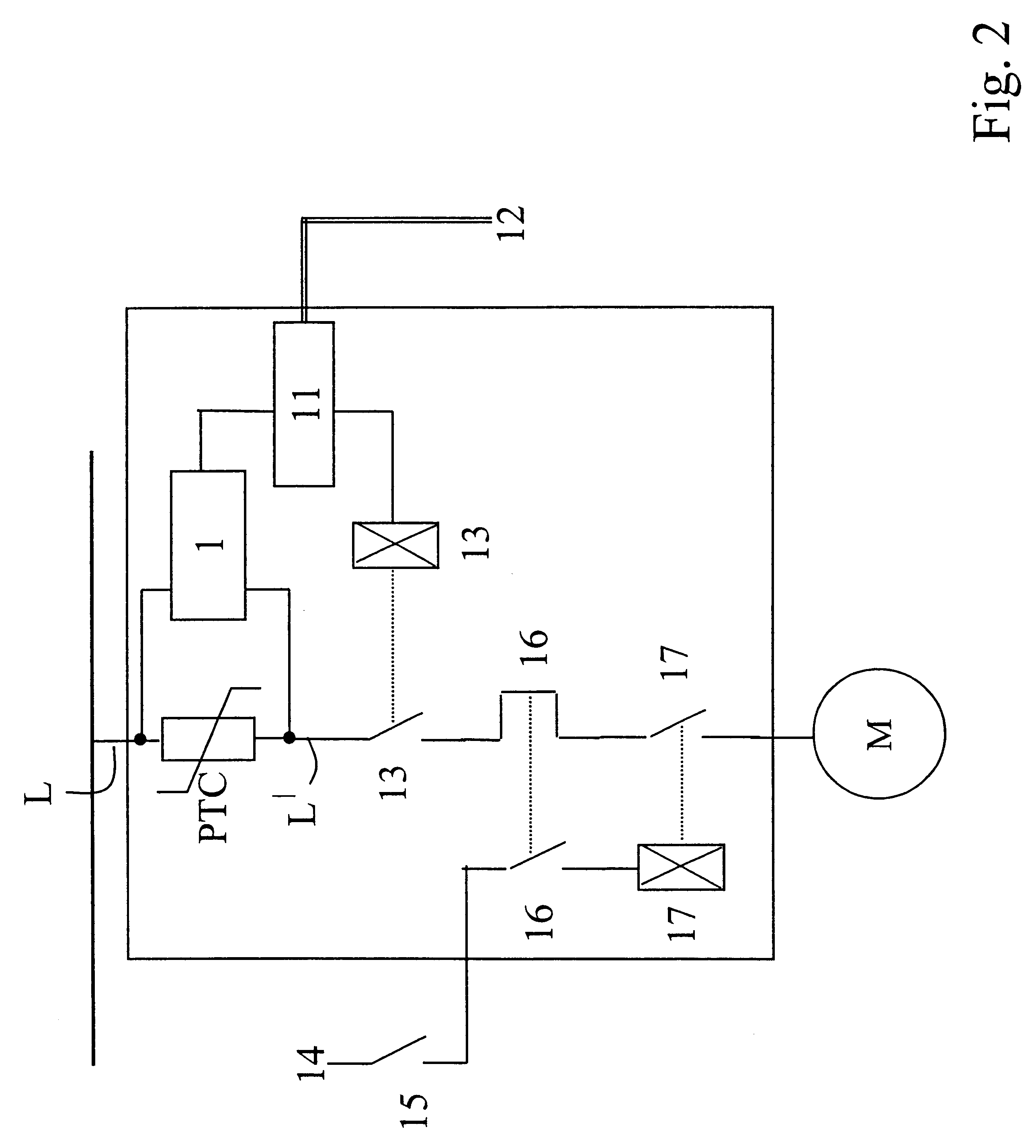 Monitor circuit for a current limiting device