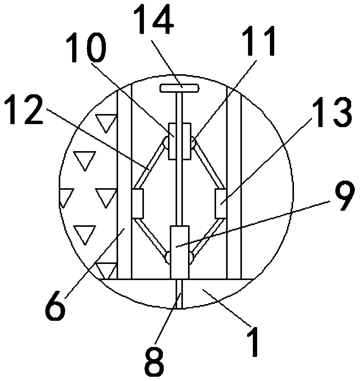 A kind of nut box convenient for arrangement and placement for hardware