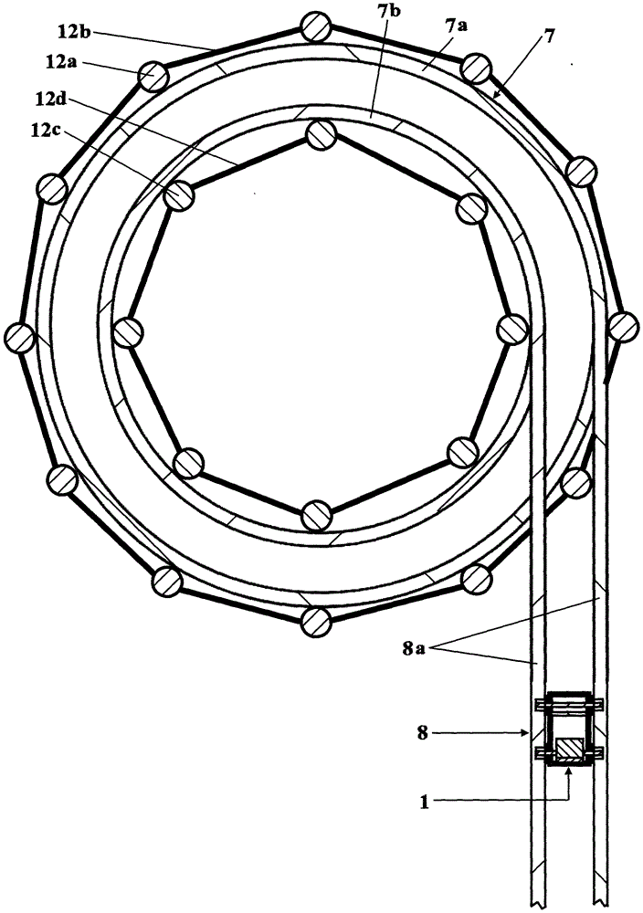 Recreation double-rail spiral well