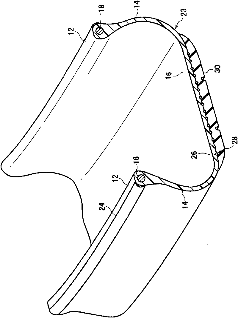 Tire and tire manufacturing method