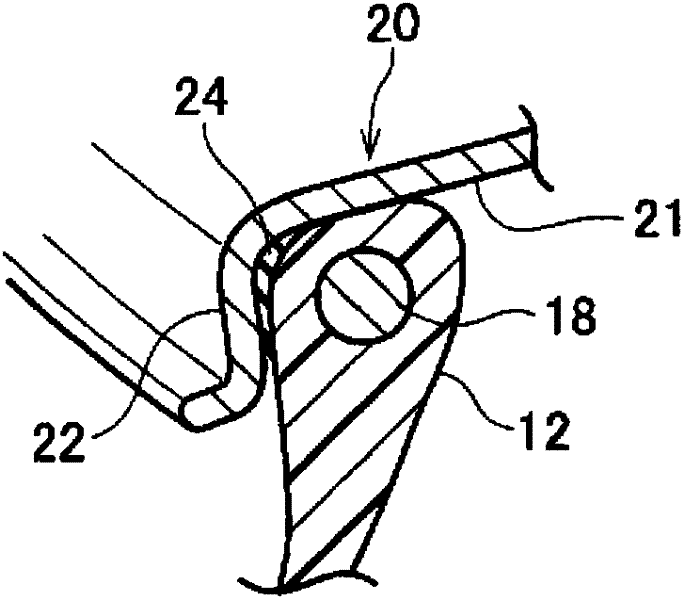 Tire and tire manufacturing method