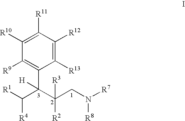 Process for the preparation of substitued 3-aryl-butylamine compounds