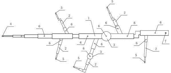 Method for simulating transportation and destination of pollutants in karst underground river