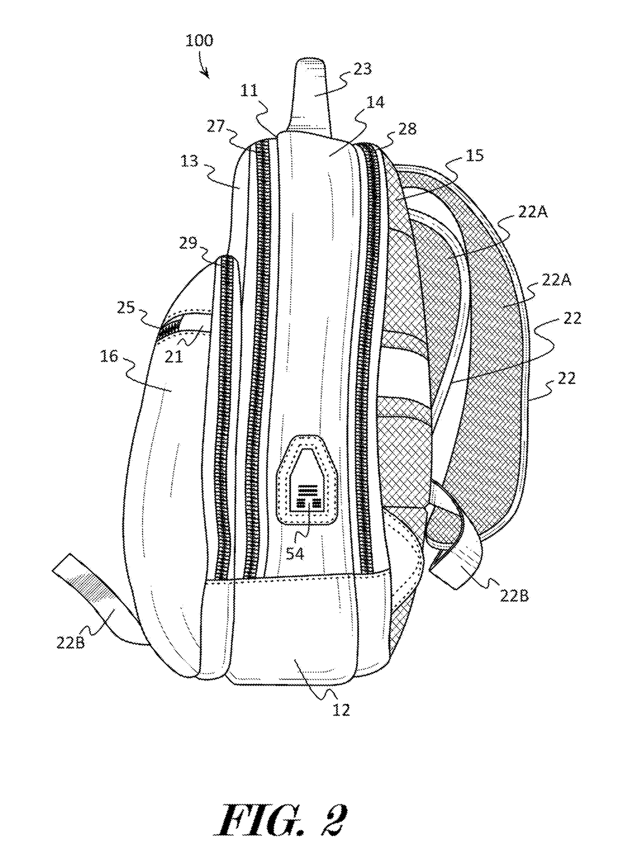Vacuum assisted storage device