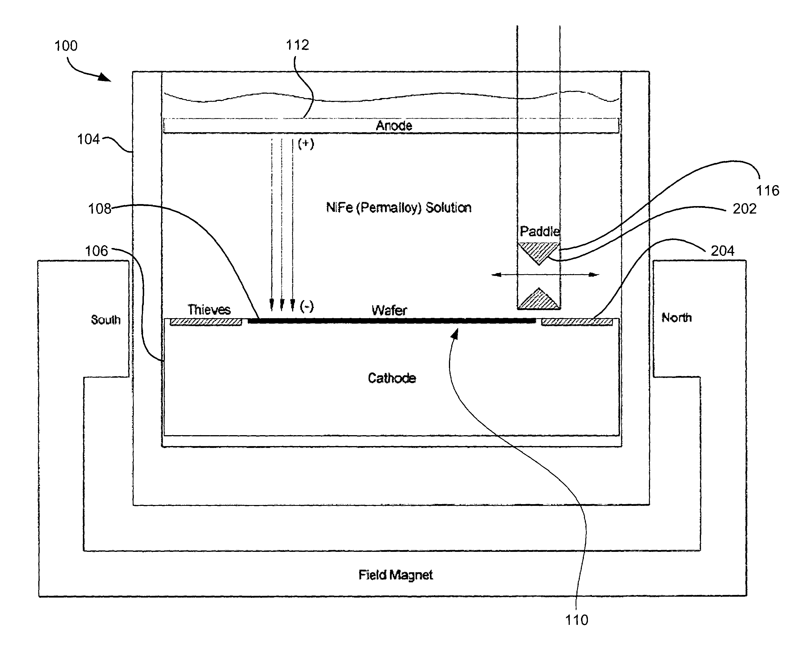 Method for producing multiple magnetic layers of materials with known thickness and composition using a one-step electrodeposition process