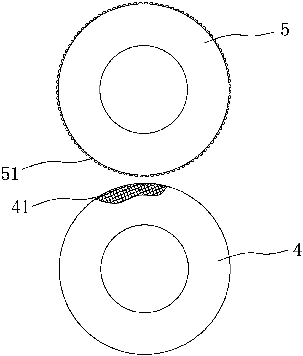 Production method of absorbent product with breathable waistline