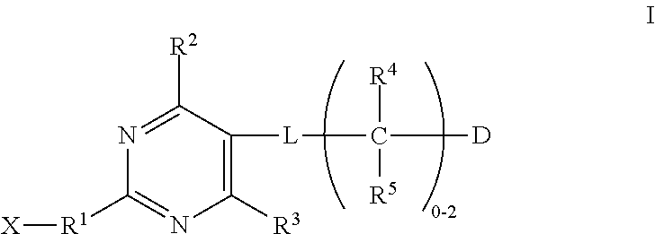 Substituted pyrimidines