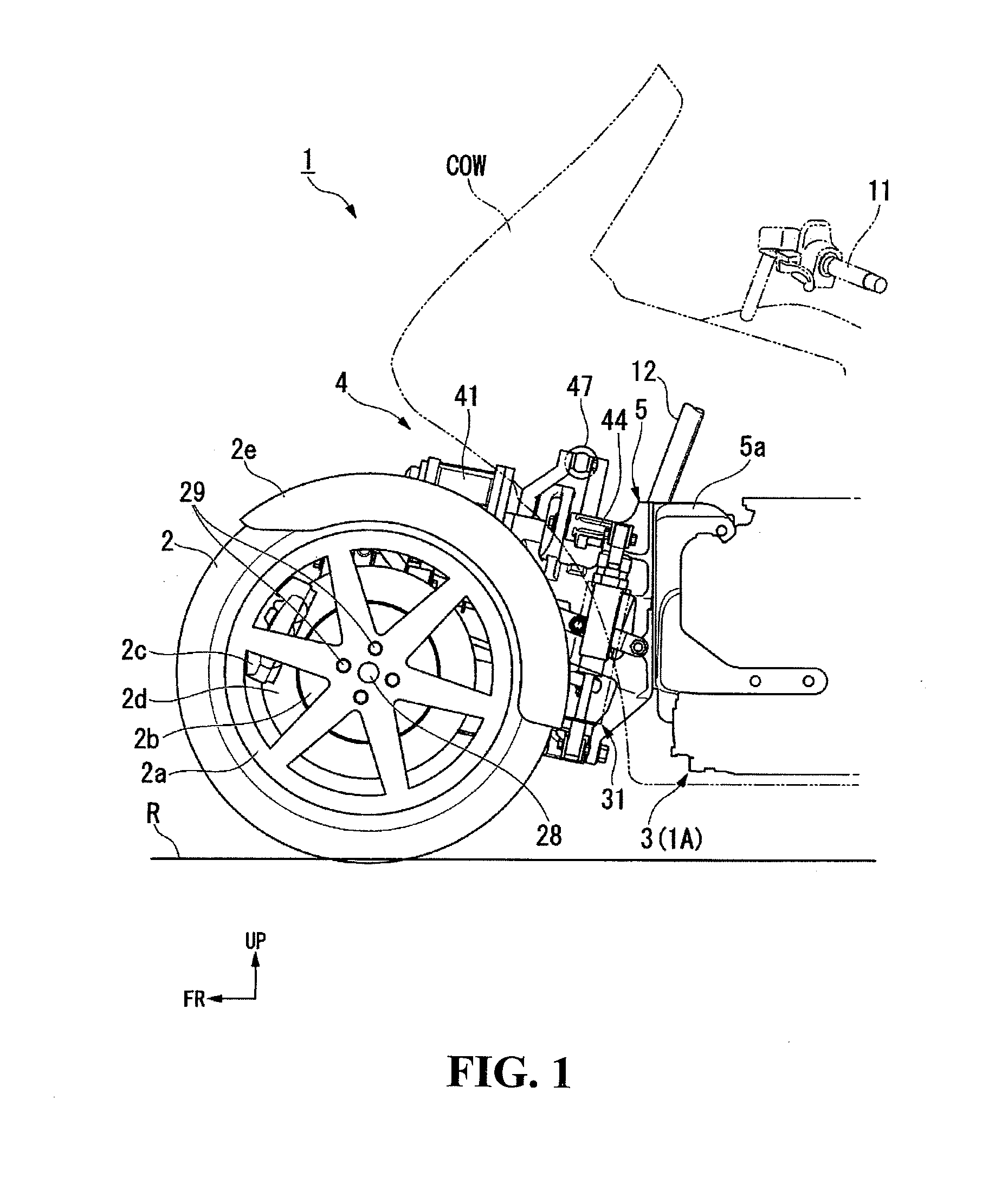 Rolling type vehicle