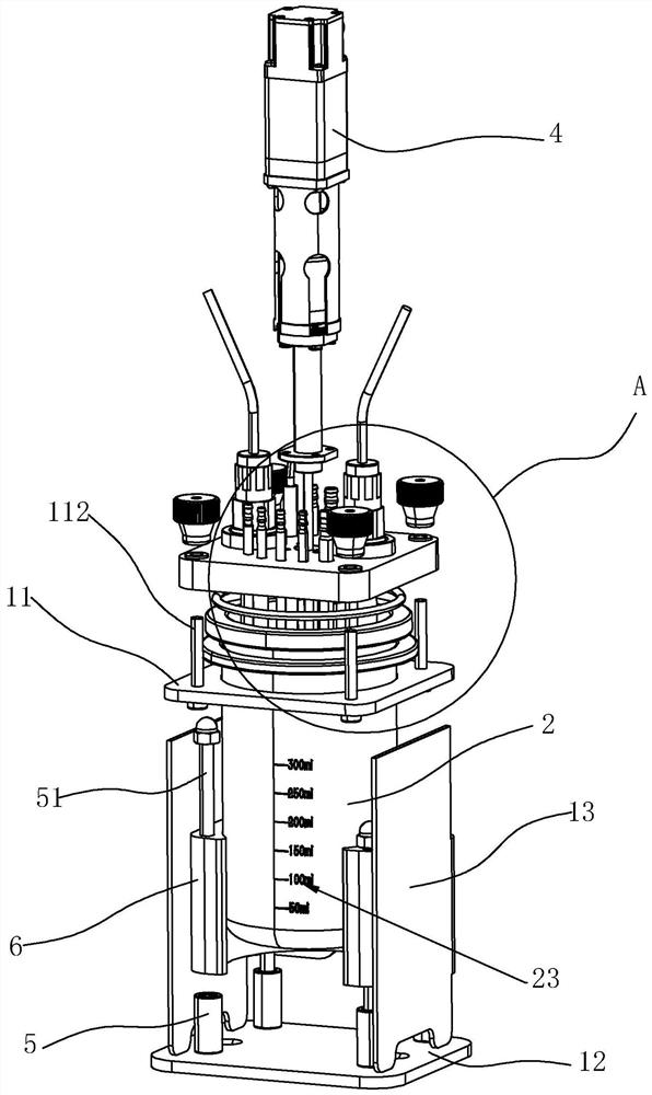 500ml small-sized one-control multi-cell bioreactor