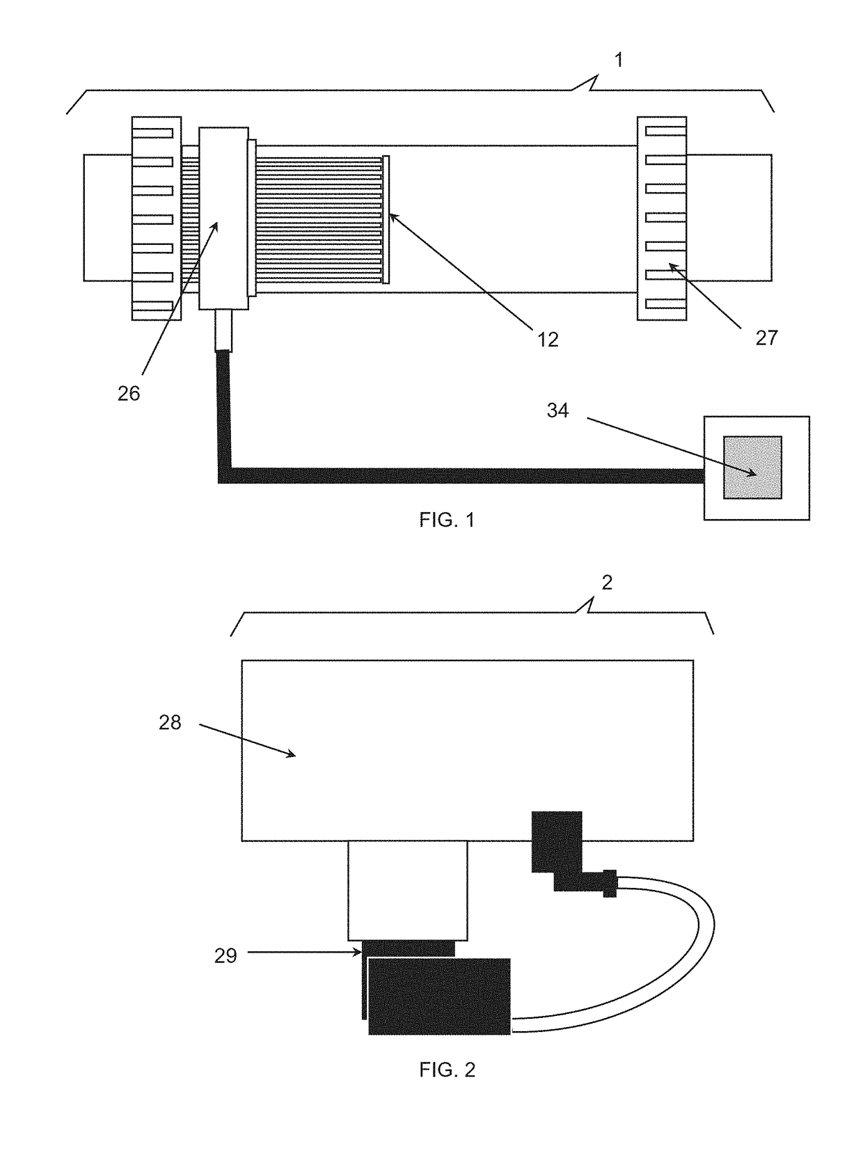 Device for container water filtering