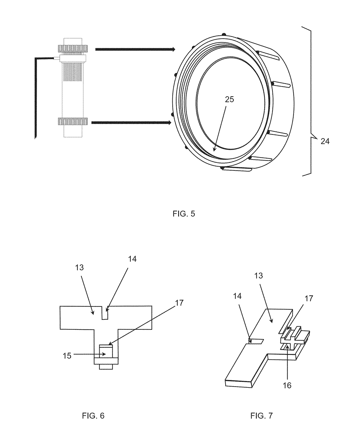 Device for container water filtering