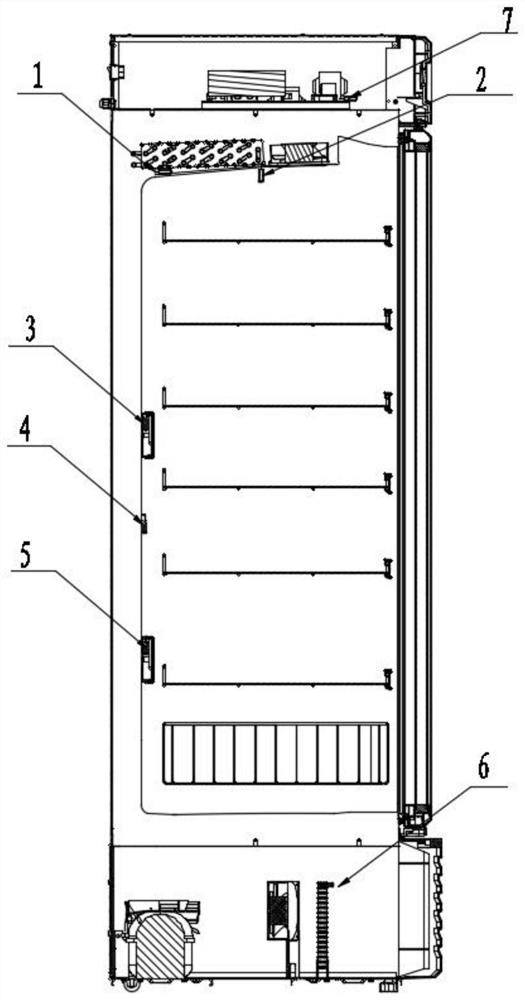 A medical refrigeration appliance with a multi-dimensional temperature sensor control system