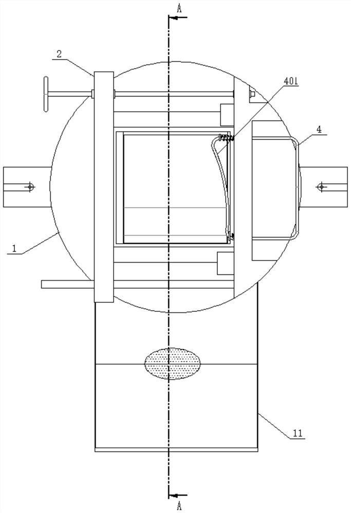 Milling fixture with waste recovery function