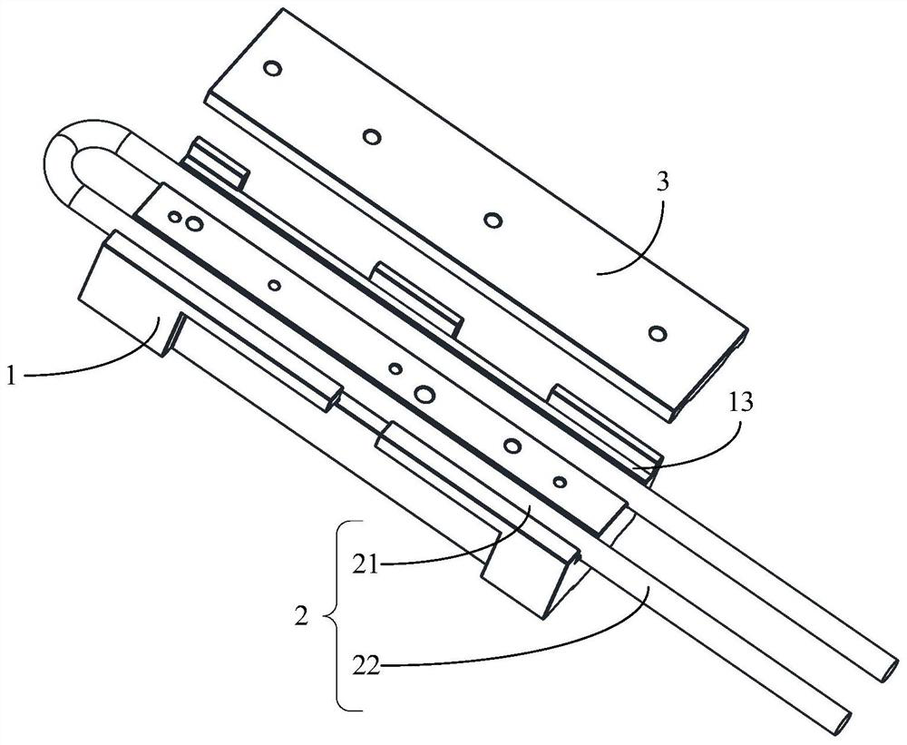 Electric control heat dissipation structure, air conditioner outdoor unit and air conditioner