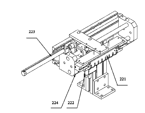 Automatic tin pick-up machine for intermediate frequence element